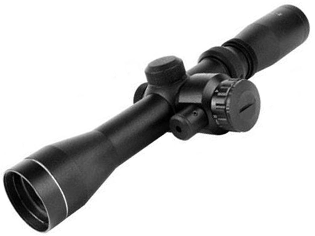 2-7X32 Scout Scope w/ Red Laser and Rings | Replicaairguns.ca