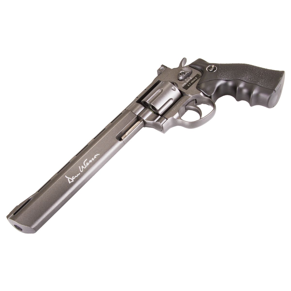 Dan Wesson 16182 Revolver 8 inch Grey/Black Airsoft ReplicaAirguns.ca