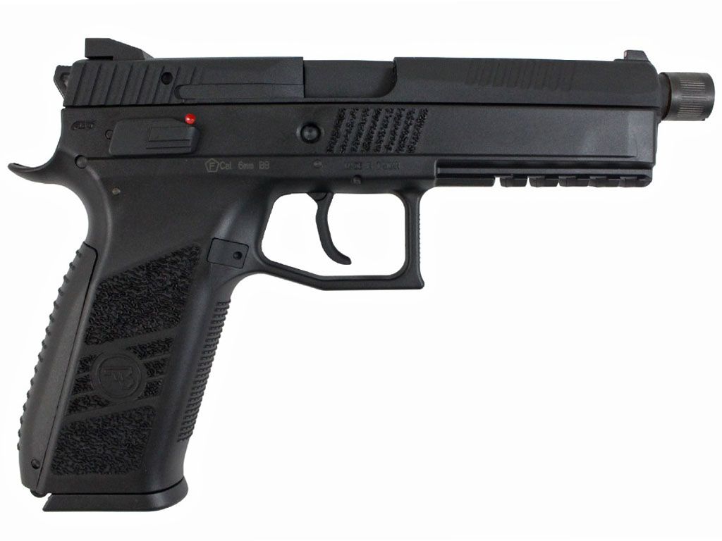 ASG CZ P09 Suppressor Ready GBB Airsoft Pistol ReplicaAirguns.ca