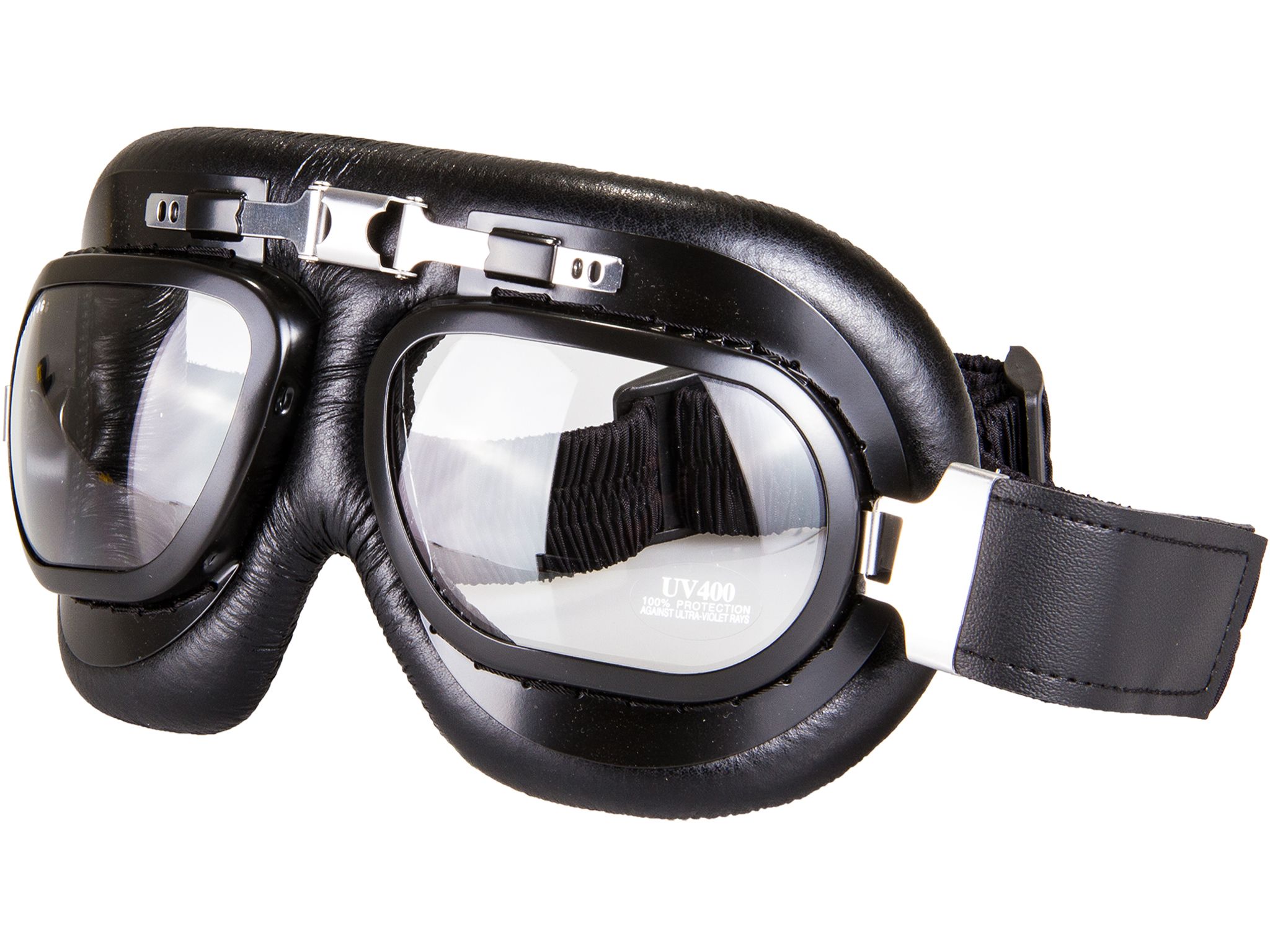 Buy Cheap Aviator Goggles WW2 Style Black |ReplicaAirguns.ca