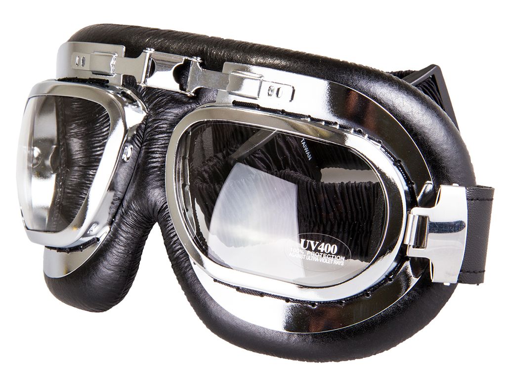 Buy Cheap Aviator Goggles WW2 Style Chrome ReplicaAirguns.ca