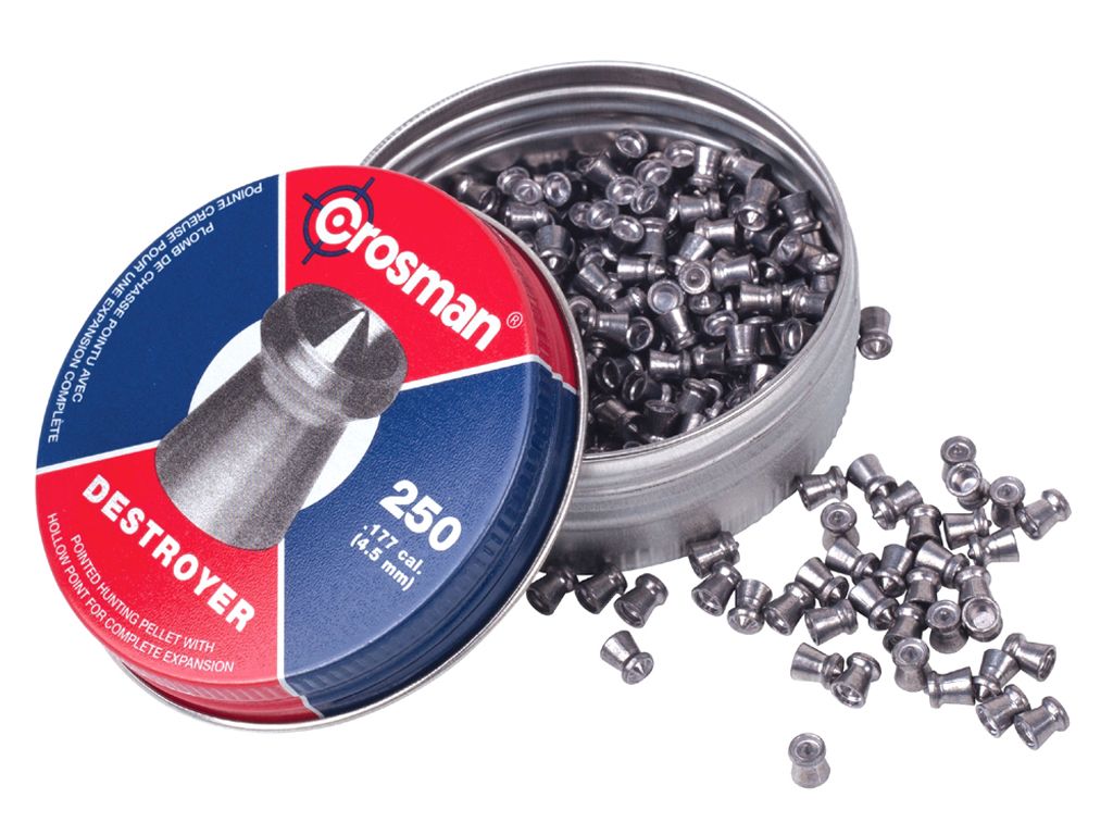 Crosman .177 Caliber Destroyer 250ct Pellets Replicaairguns.ca