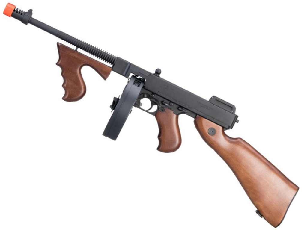 Cybergun Thompson Chicago Typewriter Electric Airsoft Rifle with Drum
