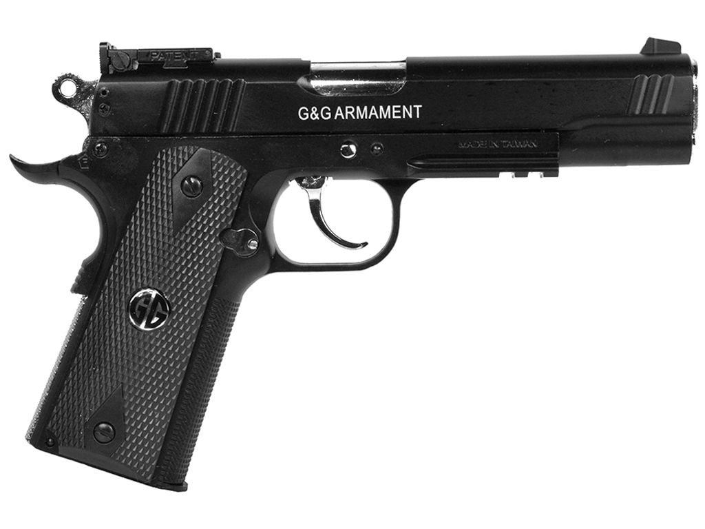 G&G Xtreme 45 Full Metal Blowback Airsoft Pistol Replicaairguns.ca