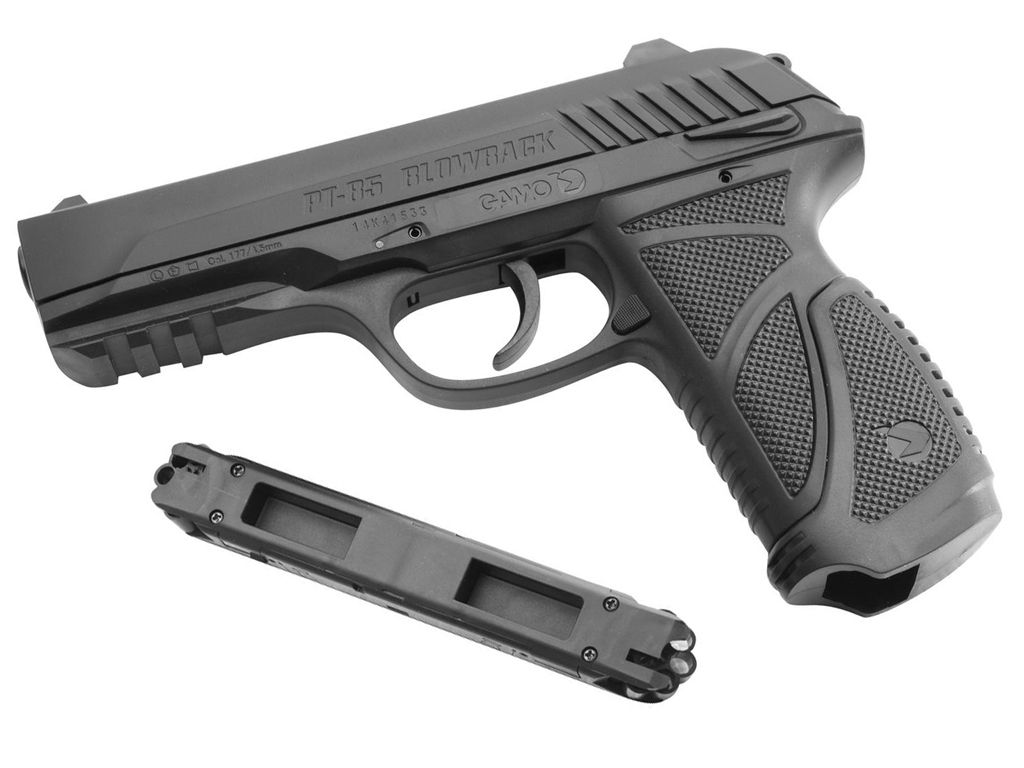 Gamo PT85 Blowback CO2 Pellet Pistol ReplicaAirguns.ca