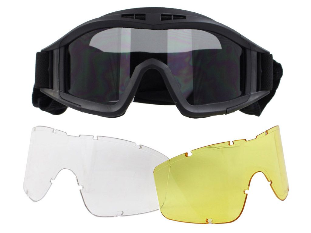 Military Style Tactical Airsoft Goggles | ReplicaAirguns.ca