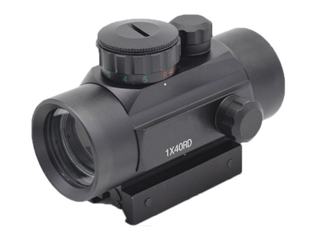 Tactical 1x40 Illuminated Red Dot Sight ReplicaAirguns.ca