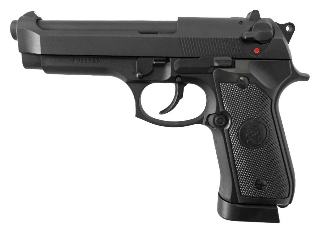 KJ Works M9 Vertec Airsoft Pistol ReplicaAirguns.ca