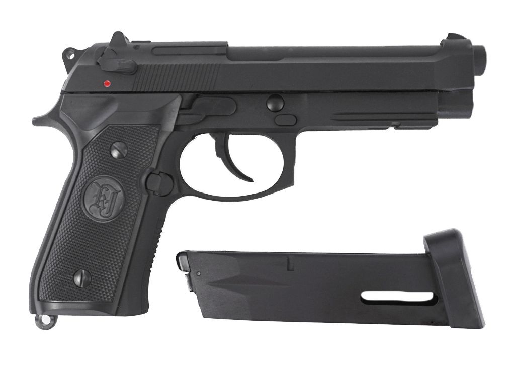 KJ Works M9A1 Airsoft Pistol CO2 Blowback ReplicaAirguns.ca