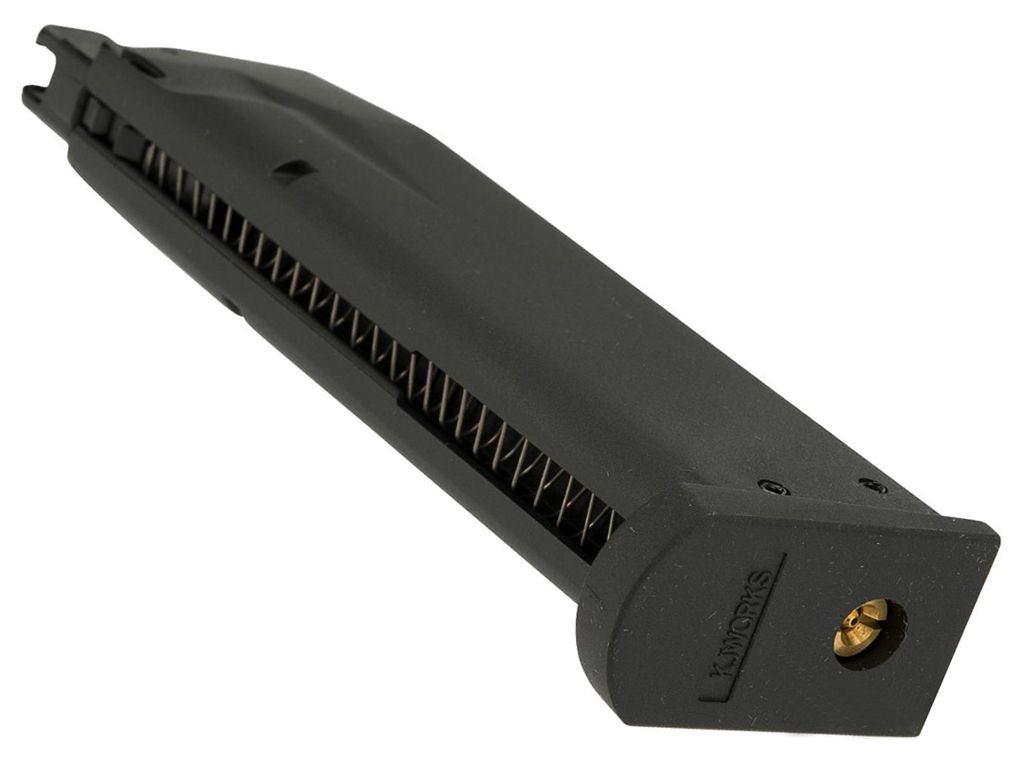 KJ Works P226 24rd Airsoft Gas Magazine ReplicaAirguns.ca