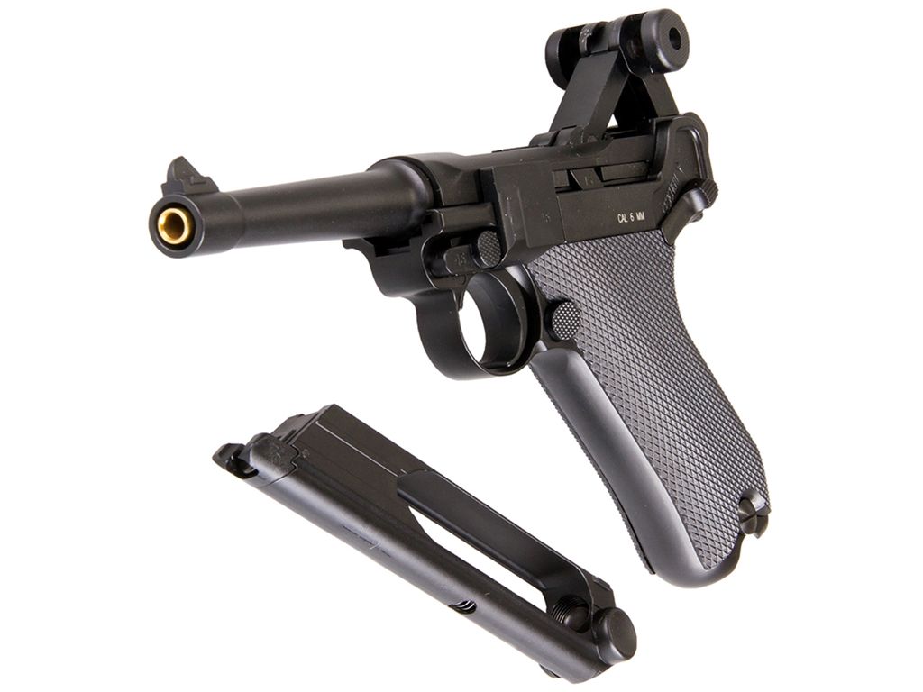 buy cheap kwc luger p08 full metal 6mm airsoft gun replicaairguns.ca