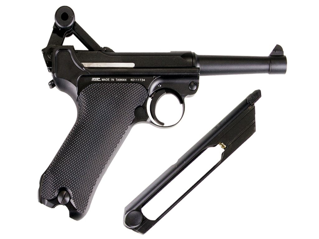 KWC Luger P08 C02 Blowback Airsoft Pistol Replicaairguns.ca