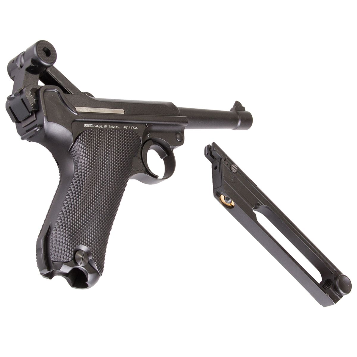 KWC Luger P08 C02 Blowback Airsoft Pistol Replicaairguns.ca