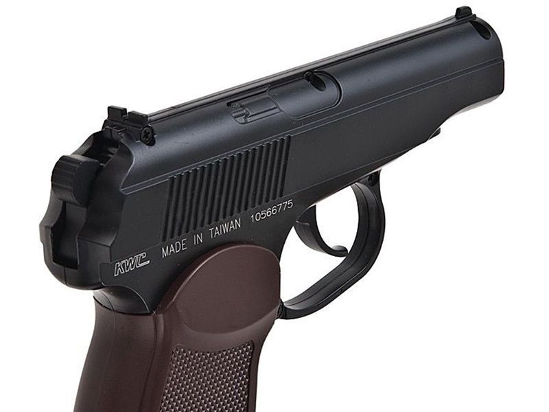 KWC Makarov PM C02 Blowback Airsoft Pistol Replicaairguns.ca