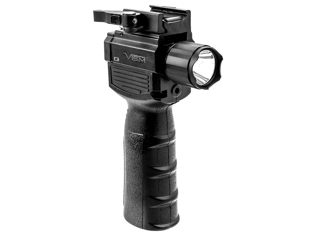Buy Cheap Ncstar VAQVGFLR Vism QR Vertical Grip/Built In Led Flashlight