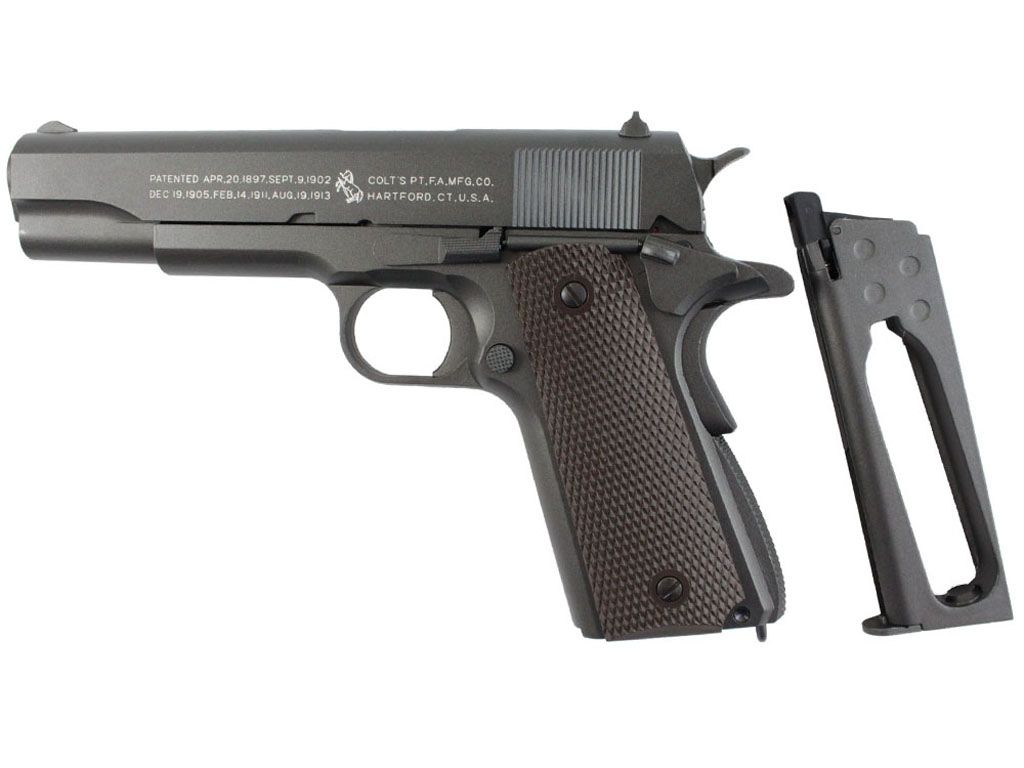 Buy Colt 1911 CO2 Blowback Full Metal Airsoft Pistol ReplicaAirguns.ca