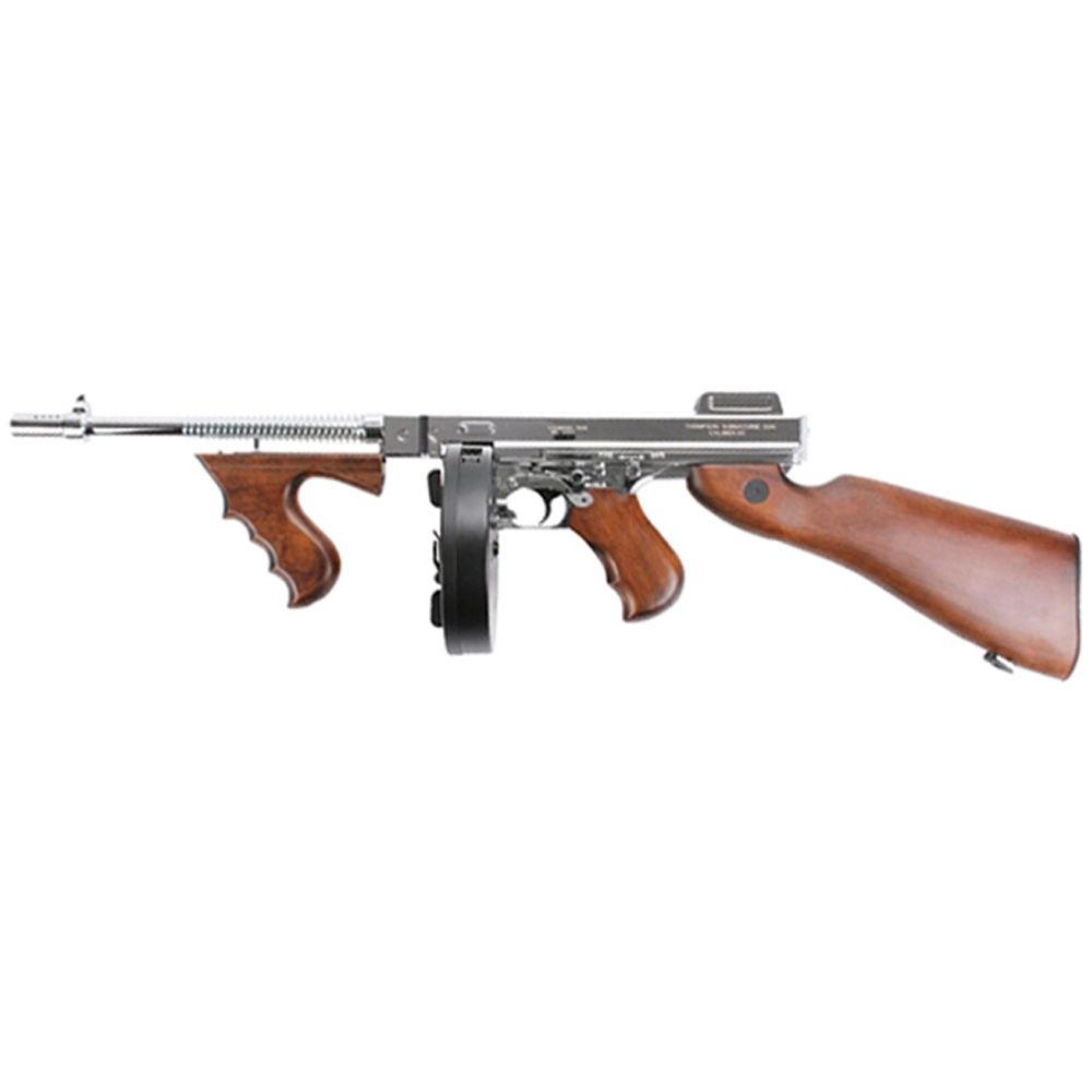 Buy Cheap PALKAAG67SV King Arms M1928 Silver Thompson HI Grade Airsoft Rifle ReplicaAirguns.ca