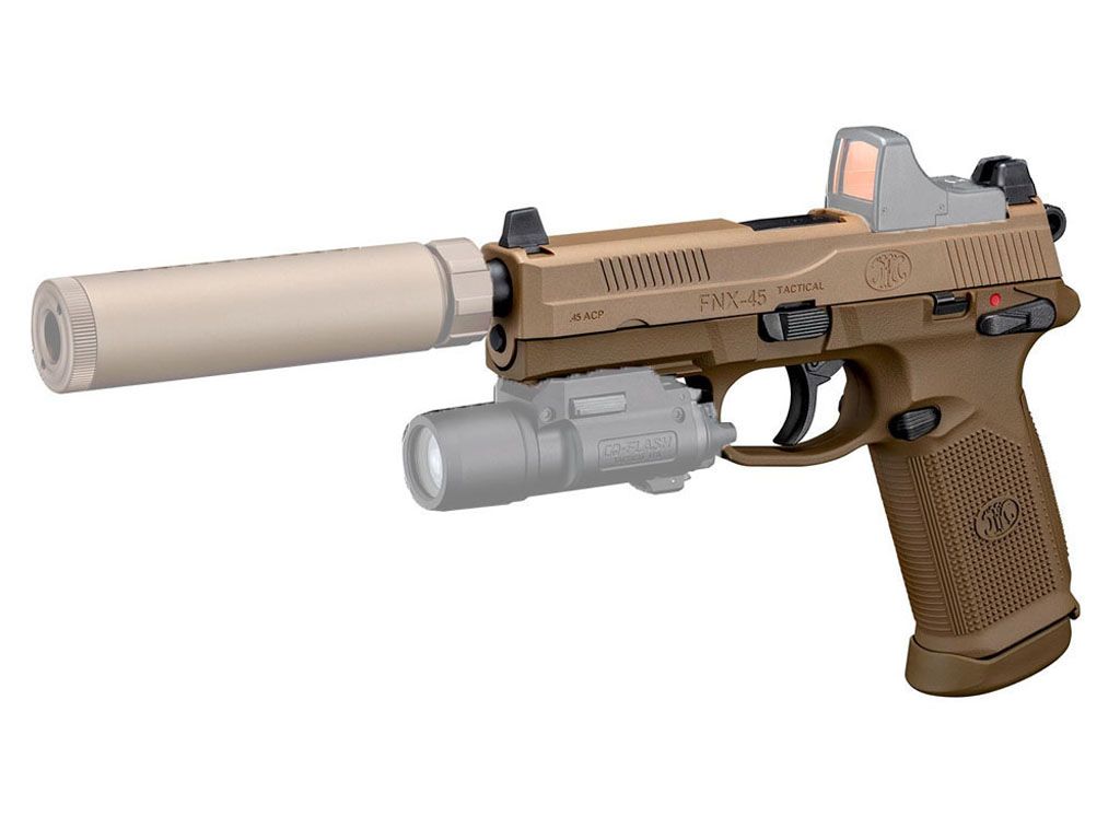 Tokyo Marui FNX45 Tactical Airsoft Pistol ReplicaAirguns