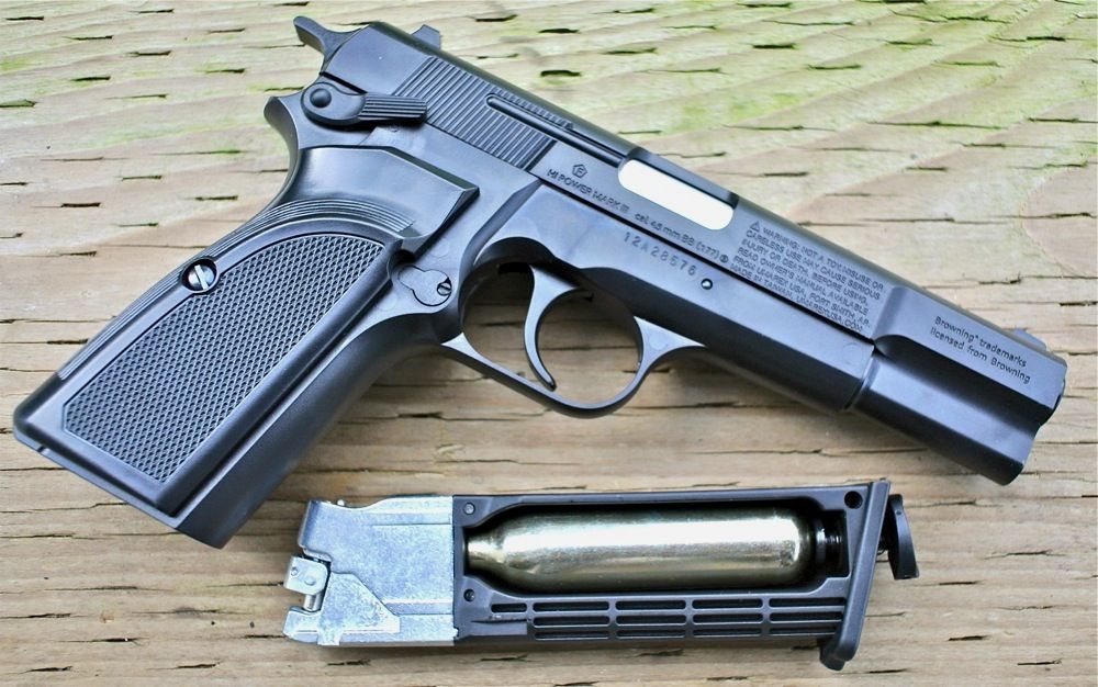 Buy Cheap Browning Airguns 2252272 Hi Power Mark III CO2 BB Pistol