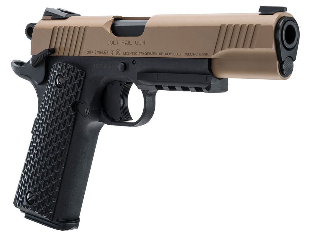 umarex colt m45 cqbp co2 blowback steel bb gun